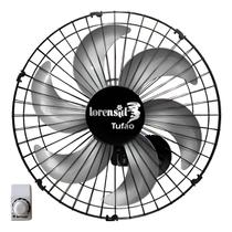 Kit 2 Ventilador De Parede Tufão 50cm Preto M2 Lorensid