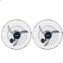 Kit 2 Ventilador Parede Industrial Oscilante 60cm Potente Kit 2 Ventilador Parede Industrial Oscilante 60cm Potente