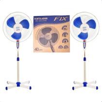 Kit 2 Ventiladores 40 Cm Diâmetro De Coluna 3 Velocidades 110V