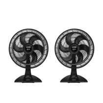 Kit 2 Ventiladores Arno Turbo Force VF42, 2X1 Mesa, Parede 6 Pás, Power Zone 3 Velocidades Silencioso Kit 2 Ventiladores Arno Turbo Force VF42, 2X1 Mesa, Parede 6 Pás, Power Zone 3 Velocidades Silencioso