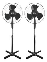 Kit 2 Ventiladores BK 1640 3 Pás Silencioso Coluna Ajustável Kit 2 Ventiladores BK 1640 3 Pás Silencioso Coluna Ajustável
