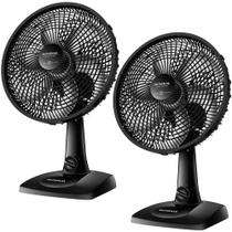 Kit 2 Ventiladores de mesa 30 cm 6 pás com 3 velocidades - VSP-30-B (110V) Kit 2 Ventiladores de mesa 30 cm 6 pás com 3 velocidades - VSP-30-B (110V)