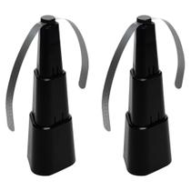 Kit 2 Ventiladores de Mesa a Pilha Repelente Insetos Retrátil Pequeno Lyor Plástico Preto Kit 2 Ventiladores de Mesa a Pilha Repelente Insetos Retrátil Pequeno Lyor Plástico Preto