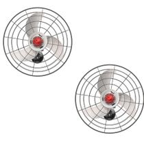 Kit 2 Ventiladores de Parede Power 70 Cm 230w Ventisol - Bivolt Kit 2 Ventiladores de Parede Power 70 Cm 230w Ventisol - Bivolt