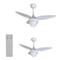 Kit 2 Ventiladores de Teto Ventisol Aires Inverter Bivolt Kit 2 Ventiladores de Teto Ventisol Aires Inverter Bivolt