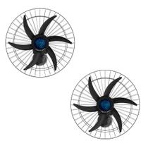 Kit 2 Ventiladores Osc Parede 60cm 230w Falcon Ventisol - Bivolt