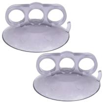 Kit 2 Ventosa Garra 3 Dedos Cristal 110Mm Martelinho De Ouro Kit 2 Ventosa Garra 3 Dedos Cristal 110Mm Martelinho De Ouro