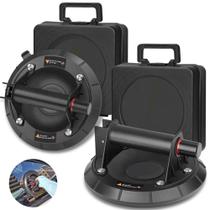 Kit 2 Ventosa Sucção Potente 200Kg Piso Vidro Mármore Metal