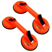 Kit 2 Ventosas Duplas Vidro Porcelanato Alta Sucção Arsenal