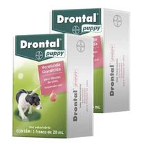 Kit 2 Vermífugo Elanco Drontal Liquido Cães Filhotes 20ml Kit 2 Vermífugo Elanco Drontal Liquido Cães Filhotes 20ml