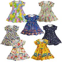 Kit 2 Vestido Infantil Menina Sortido Kit 2 Vestido Infantil Menina Sortido