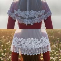 Kit 2 Véus Ccb Aplicação Redondo Ou Quadrado 266b421a