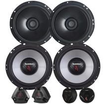 Kit 2 Vias 6 Bomber Upgrade 200w + Par de 6 Bomber Coaxial 100w