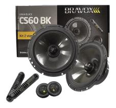 Kit 2 Vias 6 Bravox CS60BK - 130 Watts RMS