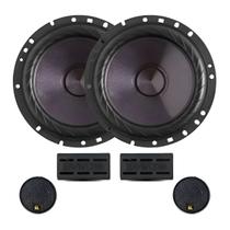 Kit 2 Vias Alto Falante Automotivo Bravox CS60P Premium 120 Rms