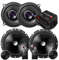 Kit 2 Alto Falante Magnum Médio Paredão 6 Pol 300w Rms Som