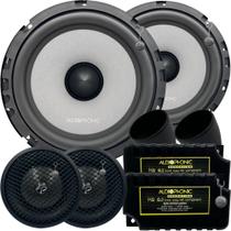 Kit 2 Vias Audiophonic Sensation KS 6.2 6 Polegadas 130W RMS 4 Ohms Som Automotivo Alta Definição Kit 2 Vias Audiophonic Sensation KS 6.2 6 Polegadas 130W RMS 4 Ohms Som Automotivo Alta Definição
