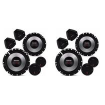 Kit 2 Vias Bomber Pares Two Way 6 Pol Tweeters 320w Upgrade