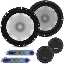 Kit 2 Vias Bravox 6 Pol 140w Cs60d Falante Tweeter Crossover