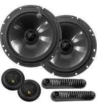 Kit 2 Vias Bravox Black CS60BK 6 Polegadas 130W RMS Som Automotivo Original