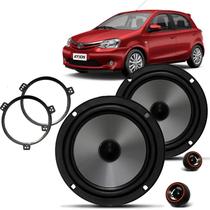 Kit 2 Vias Falante Foxer Toyota Todos 6 Pol 120W - KDV.330