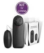 Kit 2 Vibrador Feminino Mini Bullet Multi Velocidade Massageador Íntimo Para Mulheres Sex Shop
