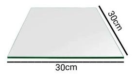 Kit 2 Vidro Expositor Balcão Vitrine Para Loja 30x25 4mm