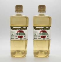 Kit 2 Vinagre De Maçã 100 Orgânico 600ml 0,99 De Acidez Catarina Kit 2 Vinagre De Maçã 100 Orgânico 600ml 0,99 De Acidez Catarina