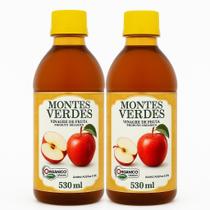 Kit 2 Vinagre De Maçã Orgânico Montes Verdes 530Ml Kit 2 Vinagre De Maçã Orgânico Montes Verdes 530Ml
