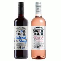 Kit 2 Vinho Almadén Vintage Cabernet e Shiraz 750ml