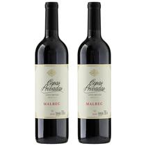 Kit 2 Vinho Argentino Malbec Cepas Privadas 750ml - Mendonza