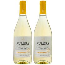 Kit 2 Vinho Aurora Varietal Chardonnay 750ml - Serra Gaúcha Kit 2 Vinho Aurora Varietal Chardonnay 750ml - Serra Gaúcha