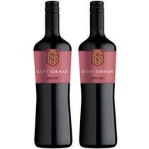 Kit 2 Vinho Blend Suave Saint Germain 750ml Vinicula Aurora