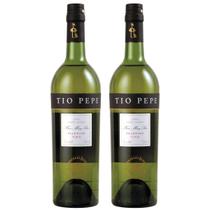 Kit 2 Vinho Branco Espanhol Gonzalez Byass Tio Pepe 750ml