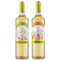 Kit 2 Vinho Branco Malsávia Suave e Riesling Seco Garibaldi Granja União