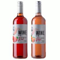 Kit 2 Vinho Canção Wine Cooler Morango e Pessêgo 750ml