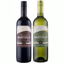 Kit 2 Vinho Di Bartolo Tinto e Branco Seco 750ml Vin. Garibaldi Kit 2 Vinho Di Bartolo Tinto e Branco Seco 750ml Vin. Garibaldi