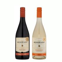 Kit 2 Vinho Fino Pinot Noir e Chardonnay Marcus James Vinicula Aurora