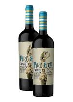 Kit 2 vinho fino tinto argentino pirueta malbec 750ml