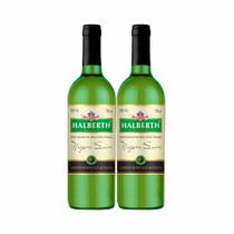 Kit 2 Vinho Halberth Branco Niagara suave 750ml