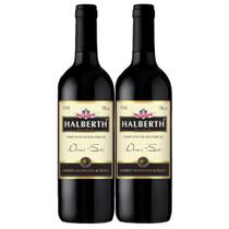 Kit 2 Vinho Halberth Tinto Demi-sec 750ml