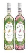 Kit 2 Vinho Macaw Frisante Tropical Rosé e Branco 750ml