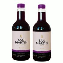 Kit 2 Vinho San Martin 1,4l Tinto Suave - Serra Gaúcha