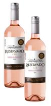 kit 2 Vinho Santa Carolina Reservado Rosé 750ml