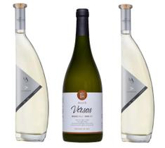 Kit 2 Vinho Sauvignon Blanc Luiz Argenta LA Jovem + 1 Vinho Avante Versos Moscato Giallo