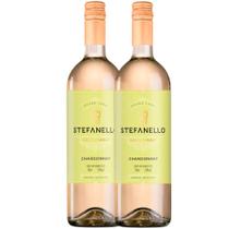 Kit 2 Vinho Stefanello Chardonnay Branco Seco 750ml Kit 2 Vinho Stefanello Chardonnay Branco Seco 750ml