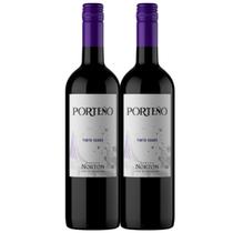 Kit 2 Vinho Tinto Suave Argentino Norton Porteno 750ml