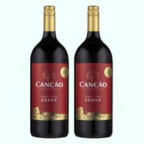 Kit 2 Vinho Tinto Suave Canção 1,5L - Serra Gaúcha Kit 2 Vinho Tinto Suave Canção 1,5L - Serra Gaúcha