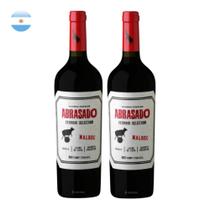 Kit 2 Vinhos Abrasado Terroir Selection Cabernet Sauvignon Tinto Argentina 750ml