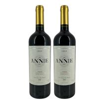 Kit 2 Vinhos Annie Special Reserve Syrah Tinto Chile 750ml